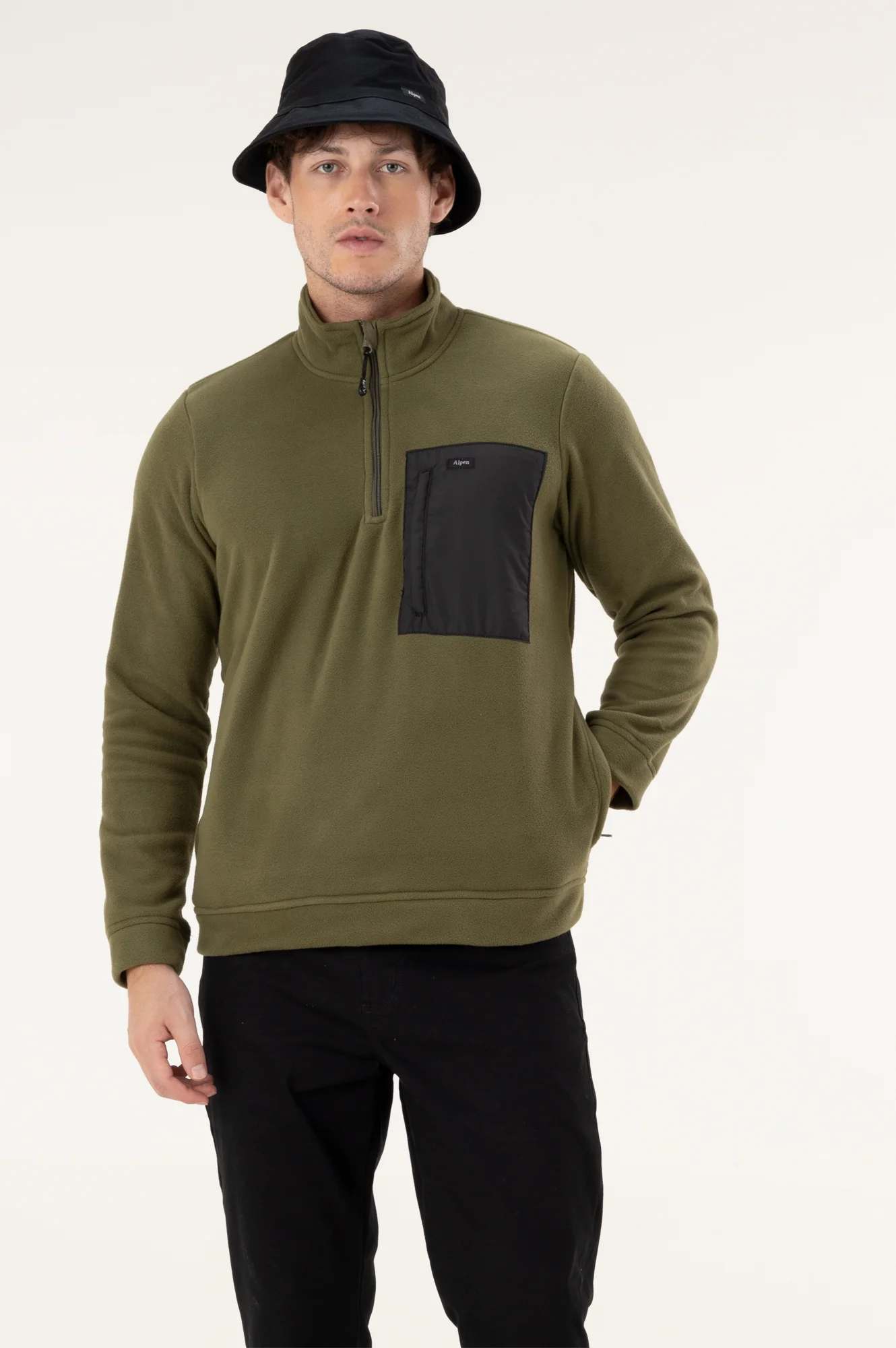 Blusa Fleece Half ALPEN masculina