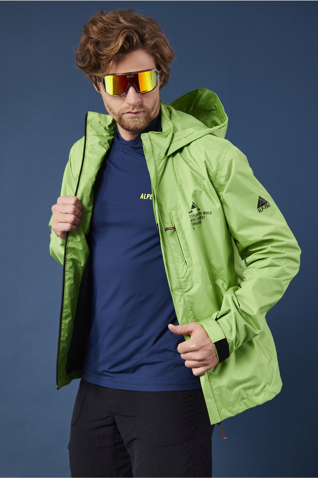 Jaqueta Anorak Costura Selada Aconcágua Masculina Alpen