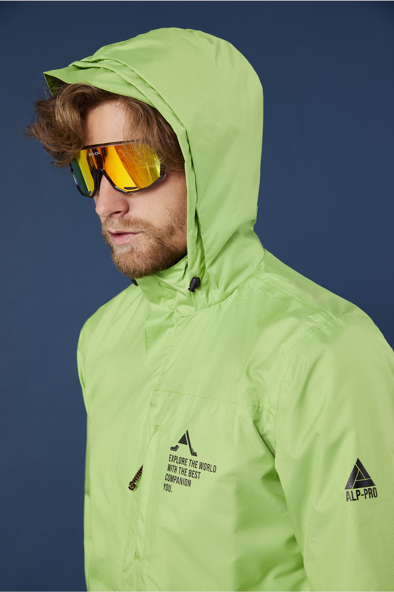 Jaqueta Anorak Costura Selada Aconcágua Masculina Alpen