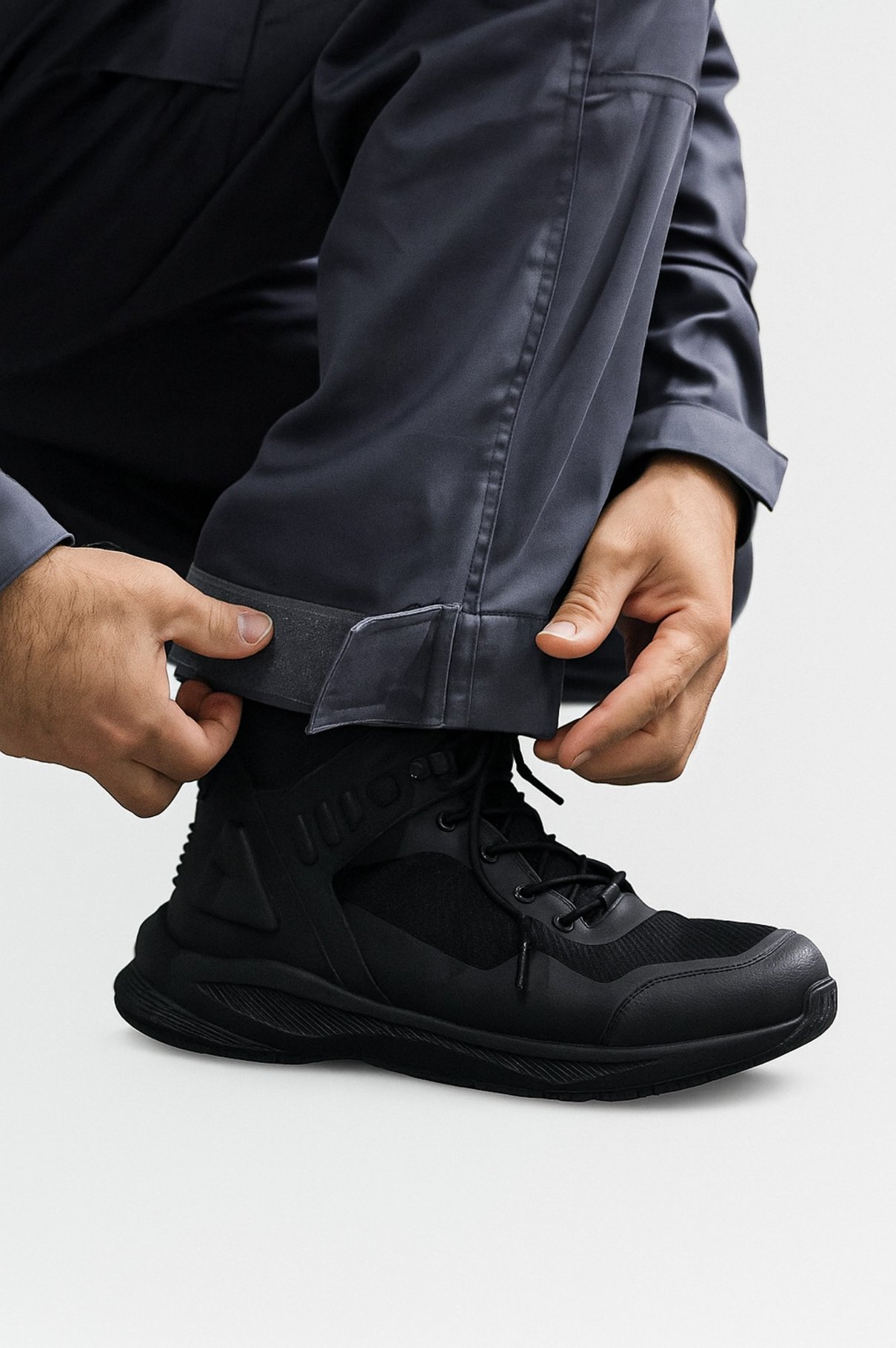 calca policia militar do estado de sao paulo pmesp cinza perna