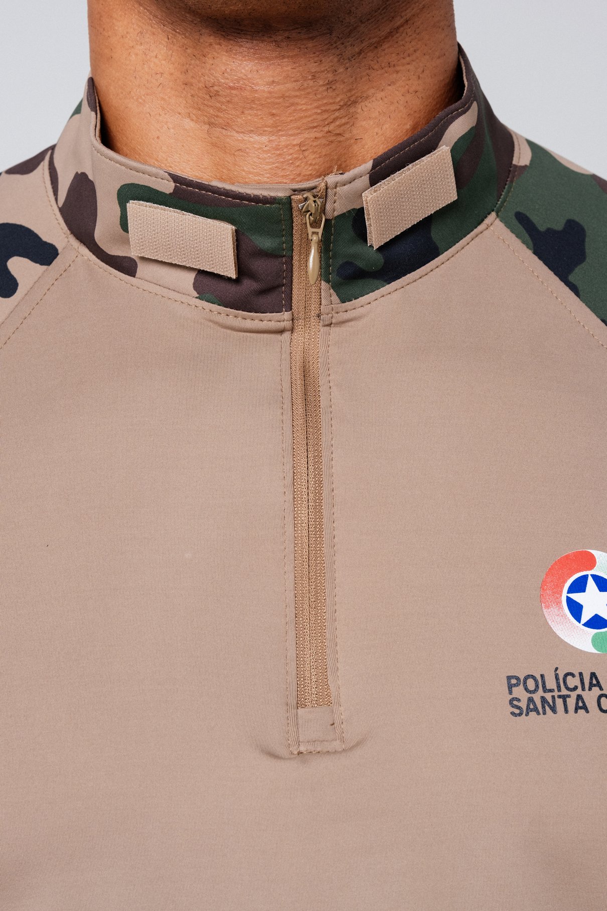32 combat de verao segunda pele camuflada ambiental ice pmsc