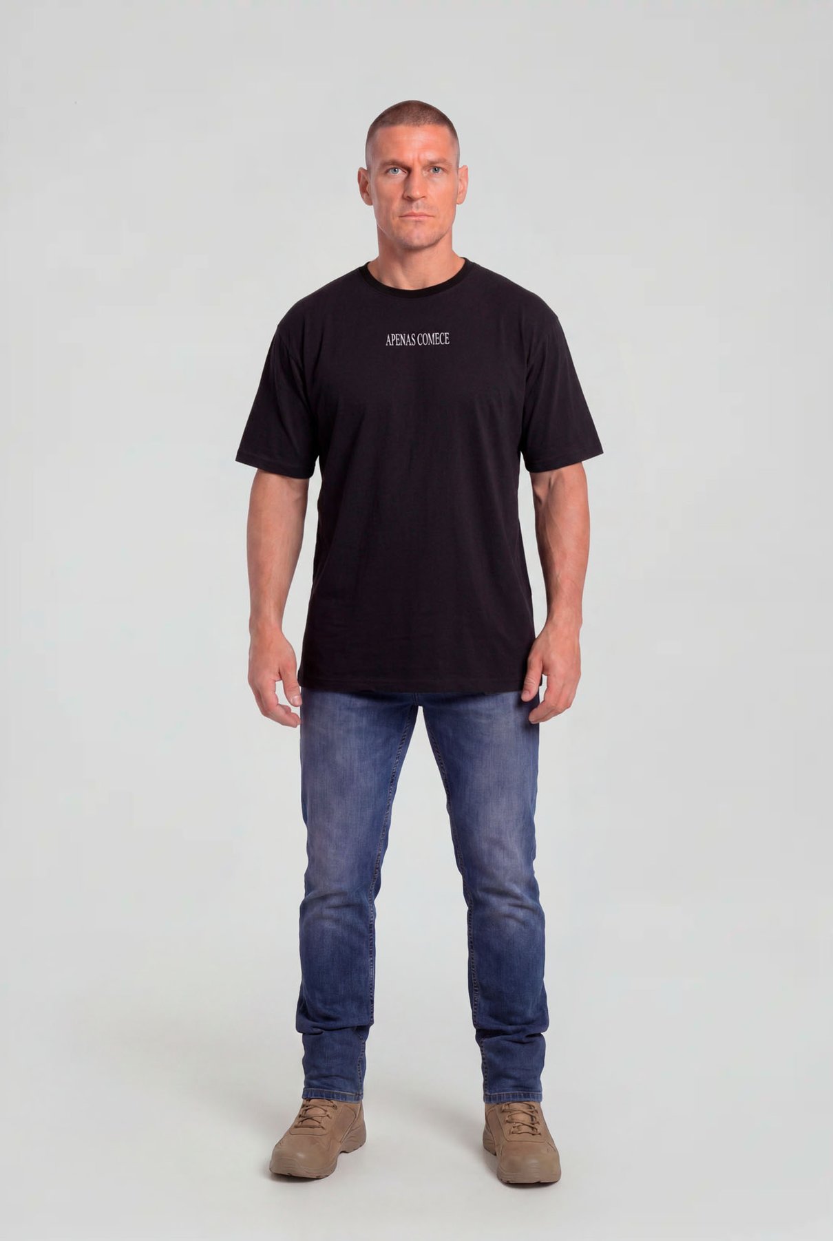 01 camiseta apenas comece